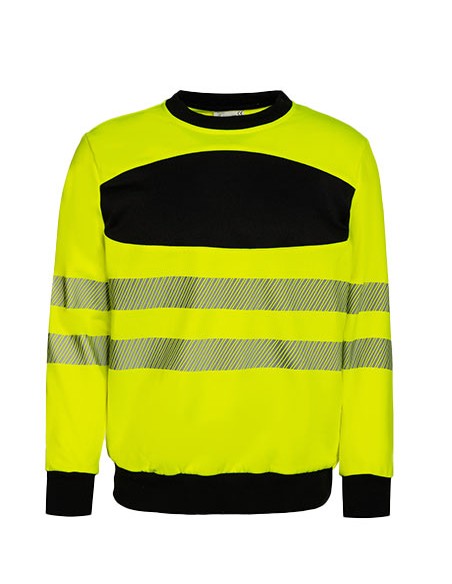 K-EOSSW-EOS Hi-Vis Workwear Sweatshirt With Printing Area