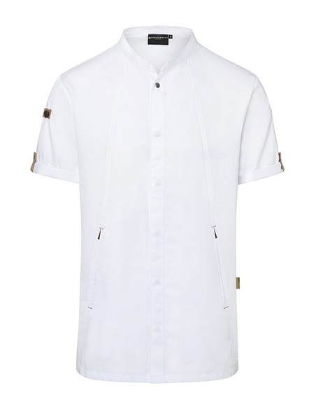 K-JM36-Short Sleeve Chef Jacket Green-Generation