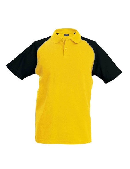 K-KA226-Polo base ball manche courtes