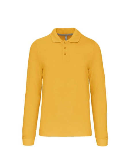 K-KA243-MEN'S LONG-SLEEVED POLO SHIRT