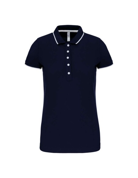 K-KA252-LADIES' SHORT-SLEEVED PIQUÉ KNIT POLO SHIRT