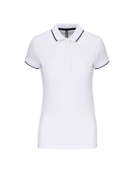 K-KA252-LADIES' SHORT-SLEEVED PIQUÉ KNIT POLO SHIRT