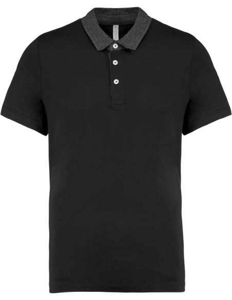 K-KA260-MEN'S TWO-TONE JERSEY POLO SHIRT