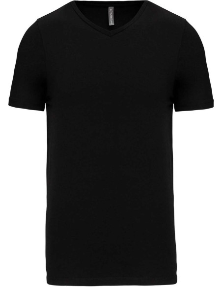 K-KA3014-MEN'S SHORT-SLEEVED V-NECK T-SHIRT