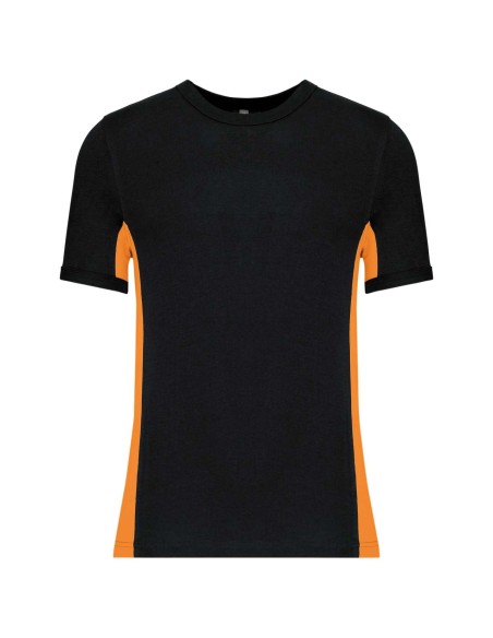 K-KA340-TIGER - SHORT-SLEEVED TWO-TONE T-SHIRT