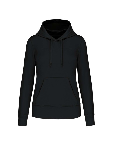 K-KA4028-LADIES' ECO-FRIENDLY HOODED SWEATSHIRT