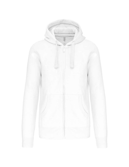 K-KA454-MEN'S FULL ZIP HOODED SWEATSHIRT