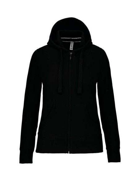 K-KA464-LADIES' FULL ZIP HOODED SWEATSHIRT