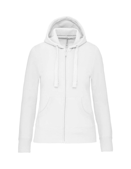 K-KA464-LADIES' FULL ZIP HOODED SWEATSHIRT