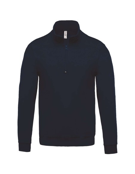 K-KA478-ZIP NECK SWEATSHIRT