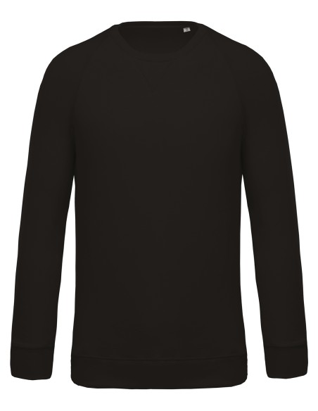 K-KA480-Sweat-shirt BIO col rond manches raglan Homme