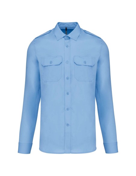 K-KA505-MEN'S LONG-SLEEVED PILOT SHIRT