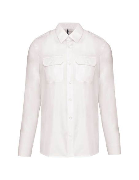 K-KA505-MEN'S LONG-SLEEVED PILOT SHIRT