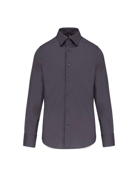 K-KA529-LONG-SLEEVED COTTON/ELASTANE SHIRT