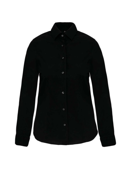 K-KA530-LADIES' LONG-SLEEVED STRETCH SHIRT