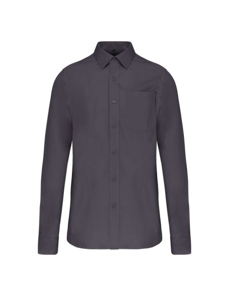 K-KA541-MEN'S LONG-SLEEVED COTTON POPLIN SHIRT