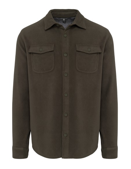 K-KA582-Surchemise doublée en molleton sherpa