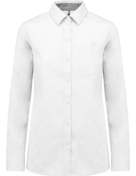 K-KA585-LADIES’ NEVADA LONG SLEEVE COTTON SHIRT