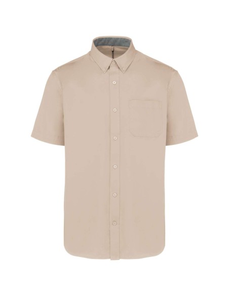 K-KA587-MEN'S ARIANA III SHORT-SLEEVE COTTON SHIRT