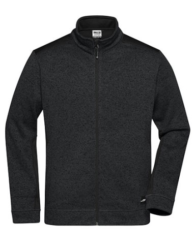 DAI-JN862-Mens Knitted Workwear Fleece Jacket -STRONG-