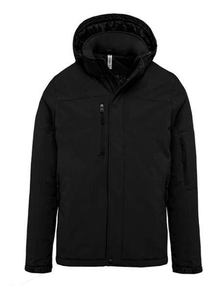 K-KA650-MEN'S HOODED SOFTSHELL LINED PARKA