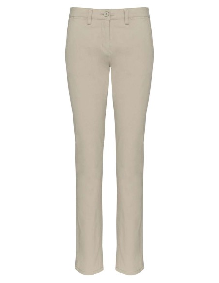 K-KA741-LADIES' CHINO TROUSERS