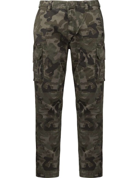 K-KA744-Pantalon cargo Camo