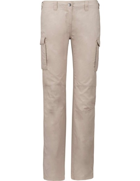 K-KA746-LADIES' LIGHTWEIGHT MULTIPOCKET TROUSERS
