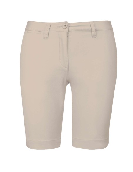 K-KA751-LADIES' CHINO BERMUDA SHORTS