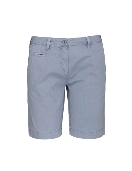 K-KA753-Bermuda femme aspect délavé