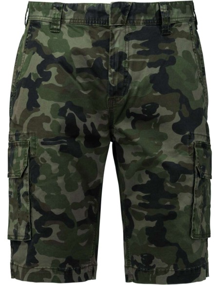 K-KA754-MEN'S MULTIPOCKET BERMUDA SHORTS