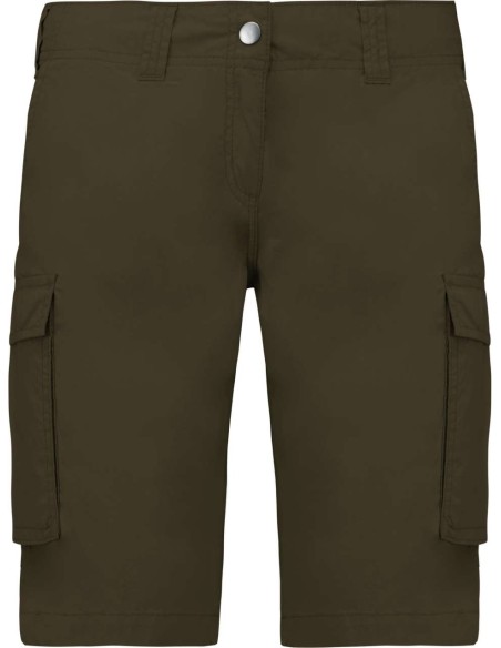 K-KA756-LADIES' LIGHTWEIGHT MULTIPOCKET BERMUDA SHORTS