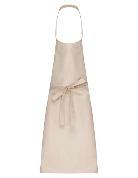 K-KA8000-POLYCOTTON APRON WITHOUT POCKET