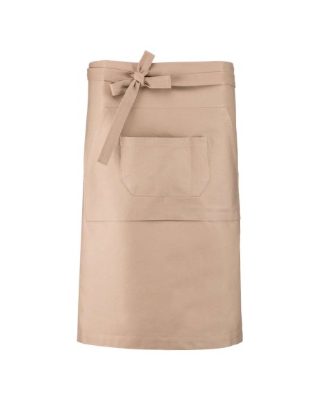 K-KA887-COTTON LONG APRON