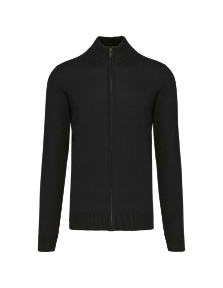 K-KA961-MEN'S FULL ZIP CARDIGAN