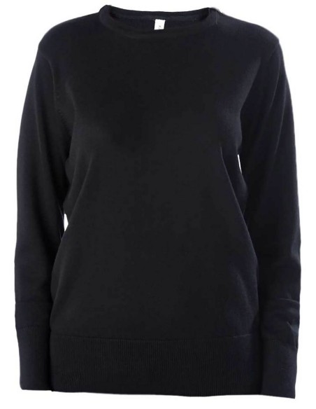 K-KA968-LADIES' CREW NECK JUMPER