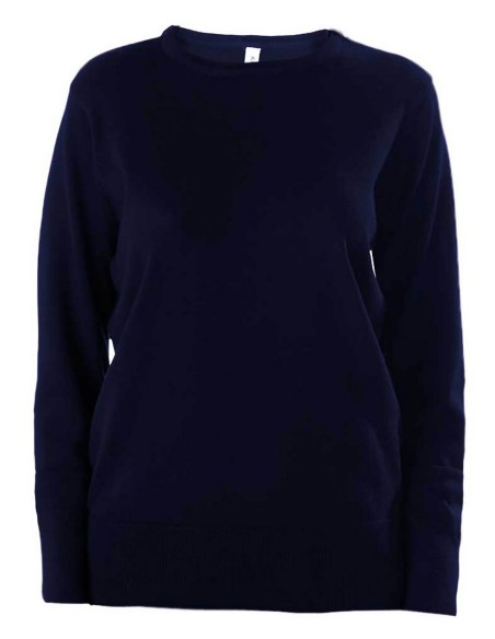 K-KA968-LADIES' CREW NECK JUMPER
