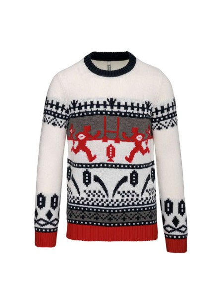 K-KA991-RUGBY DESIGN JUMPER