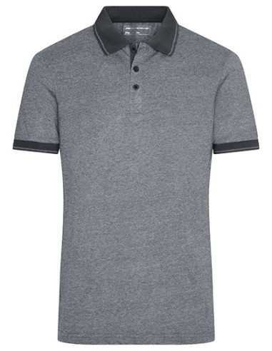 DAI-JN706-Mens Heather Polo