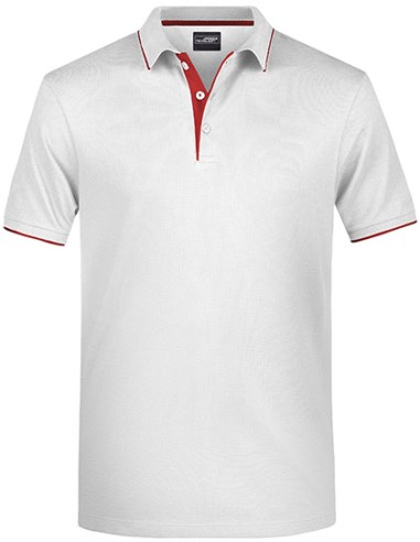 DAI-JN728-Mens Polo Stripe