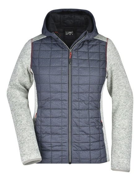 DAI-JN771-Ladies Knitted Hybrid Jacket