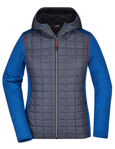 DAI-JN771-Ladies Knitted Hybrid Jacket