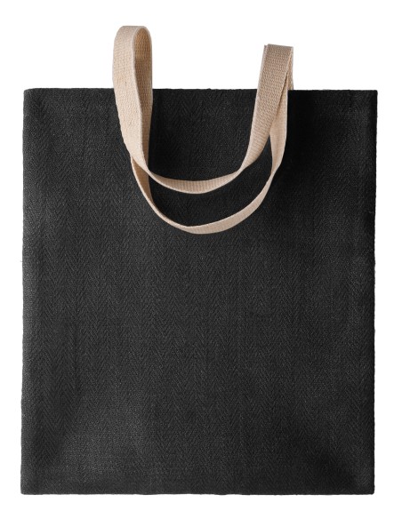 K-KI0226-Sac en toile de jute teint 100% naturel KiMood