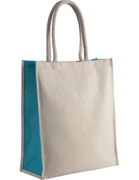 K-KI0253-COTTON / JUTE TOTE BAG - 23L