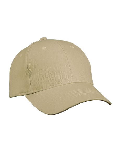 DAI-MB091-6 Panel Cap Heavy Cotton