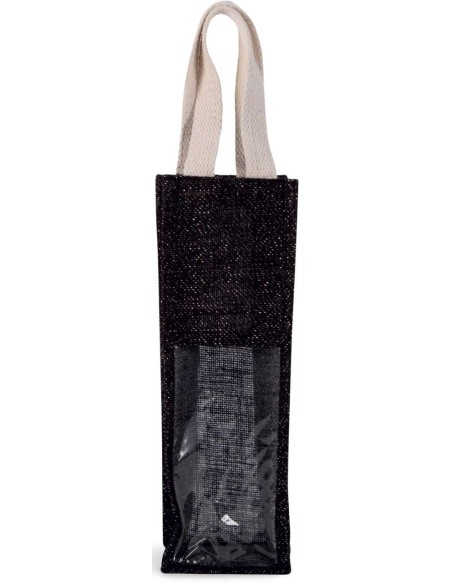 K-KI0267-JUTE BOTTLE BAG