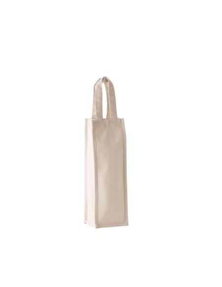 K-KI0269-COTTON CANVAS BOTTLE BAG