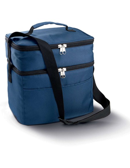 K-KI0317-DOUBLE COMPARTMENT COOLER BAG