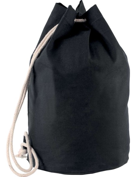 K-KI0629-COTTON SAILOR-STYLE BAG WITH DRAWSTRING