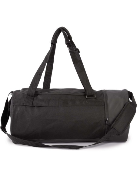K-KI0630-TUBULAR SPORTS BAG WITH SEPARATE SHOE COMPARTMENT